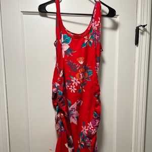 Floral maternity dress - size L